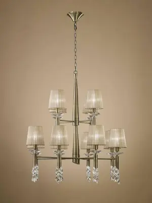 Подвесная люстра Mantra Tiffany Bronze 3870