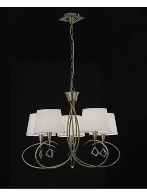 Подвесная люстра Mantra Mara Antique Brass 1621