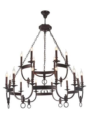 Подвесная люстра Crystal Lux Suerte Brown SP12+6