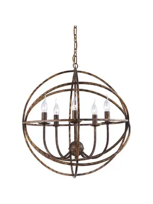 Подвесная люстра Arte Lamp Kopernik A1703SP-5BR
