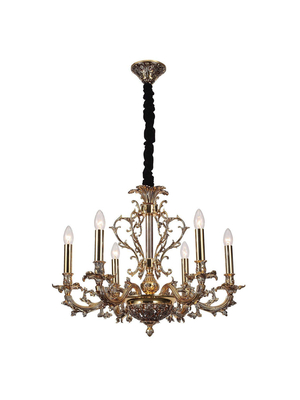 Подвесная люстра Lucia Tucci Firenze 1780.6 Antique Gold