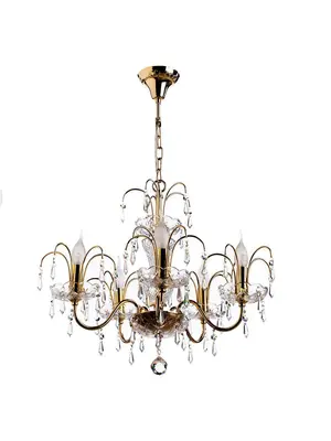 Подвесная люстра Arte Lamp Sparkles A3054LM-5GO