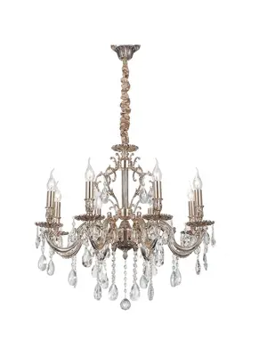 Подвесная люстра Lucia Tucci Barletta 1730.8 Coffe Gold
