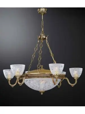 Подвесная люстра Reccagni Angelo L 6352/6+4