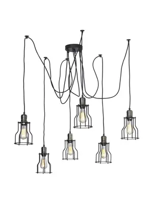 Подвесная люстра Lussole Loft IV LSP-9310