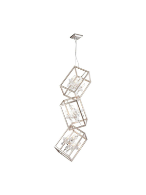 Подвесная люстра Lucia Tucci Inessa 3850.12 Silver