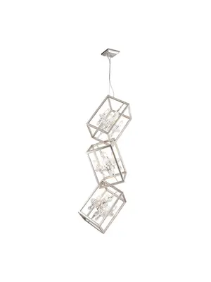 Подвесная люстра Lucia Tucci Inessa 3850.12 Silver