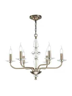 Подвесная люстра Maytoni Monte Carlo DIA091CL-06BZ