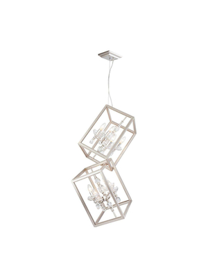 Подвесная люстра Lucia Tucci Inessa 3850.8 Silver