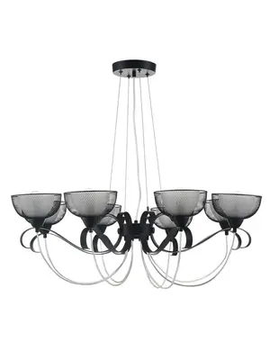 Подвесная люстра Freya Emma FR4905-PL-08-BL