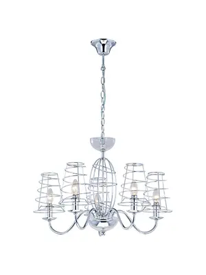 Подвесная люстра Arte Lamp Cage A4320LM-5CC