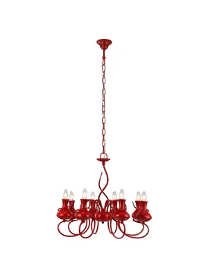 Подвесная люстра Arte Lamp Vaso A6819LM-8RD
