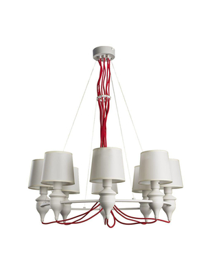 Подвесная люстра Arte Lamp Sergio A3325LM-8WH