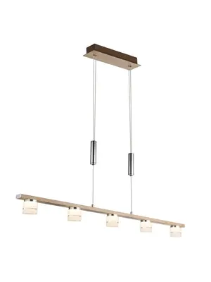 Подвесная светодиодная люстра Globo Alonis 56000-5H