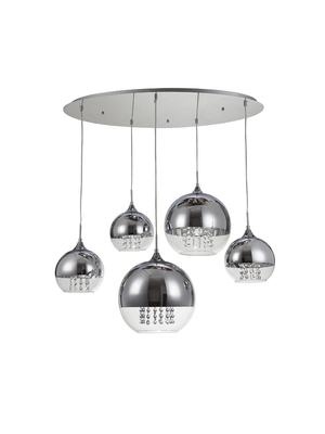 Подвесная люстра Maytoni Fermi P140-PL-170-5-N