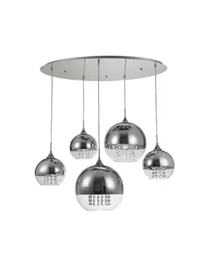 Подвесная люстра Maytoni Fermi P140-PL-170-5-N