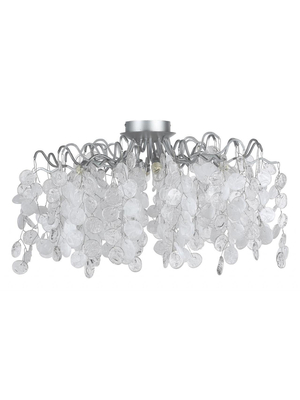 Потолочная люстра Crystal Lux Tenerife PL8 Silver