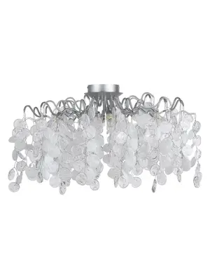 Потолочная люстра Crystal Lux Tenerife PL8 Silver