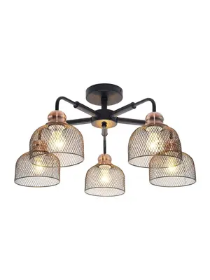 Потолочная люстра Toplight Griselda TL1158-5D