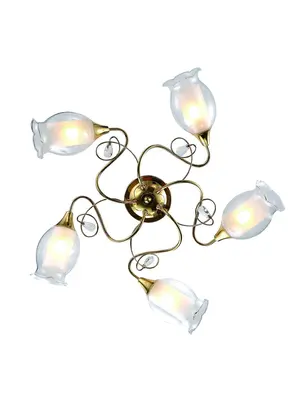 Потолочная люстра Arte Lamp Mughetto A9289PL-5GO