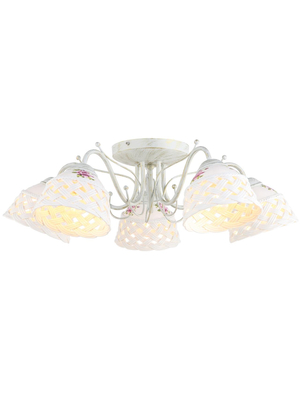 Потолочная люстра Arte Lamp Wicker A6616PL-5WG