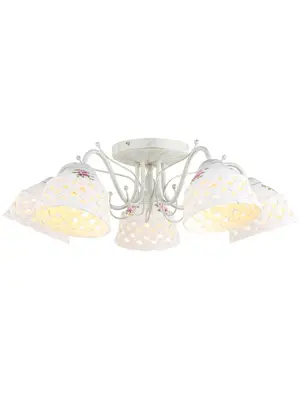 Потолочная люстра Arte Lamp Wicker A6616PL-5WG