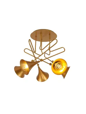 Потолочная люстра Mantra Jazz Pintura Oro 6352