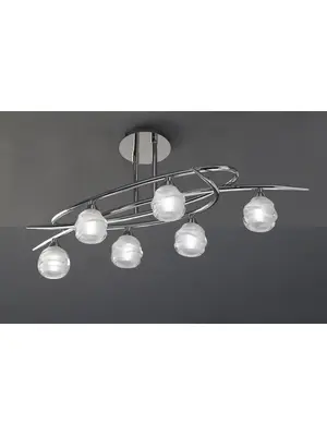 Потолочная люстра Mantra Loop Chrome 1802