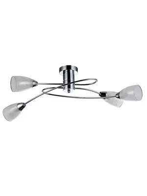 Потолочная люстра Freya Flash FR5103-CL-04-W