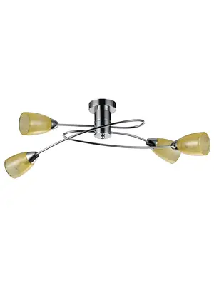 Потолочная люстра Freya Flash FR5103-CL-04-YE
