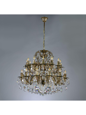 Подвесная люстра Ambiente Granada 2118/12+12 PB Tear Drop