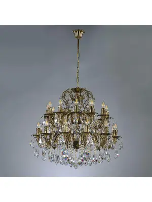 Подвесная люстра Ambiente Granada 2118/12+12 PB Tear Drop