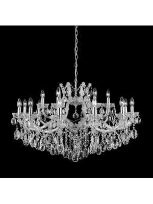 Подвесная люстра Crystal Lux Hollywood SP12+6 Chrome
