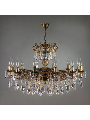 Подвесная люстра Ambiente Leon 2128/12 PB New Leaf