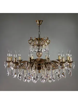 Подвесная люстра Ambiente Leon 2128/12 PB New Leaf
