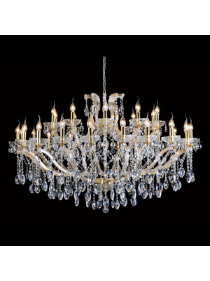 Подвесная люстра Crystal Lux Hollywood SP20+10 Gold