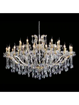 Подвесная люстра Crystal Lux Hollywood SP20+10 Gold