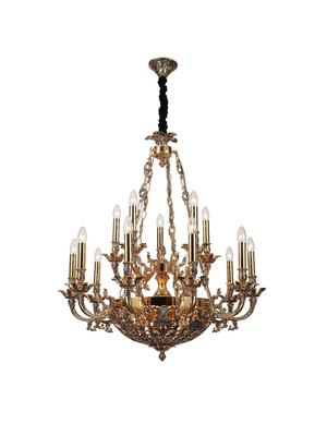 Подвесная люстра Lucia Tucci Firenze 1781.15.3 Antique Gold