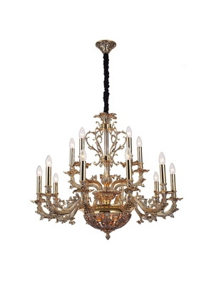 Подвесная люстра Lucia Tucci Firenze 1780.15.3 Antique Gold