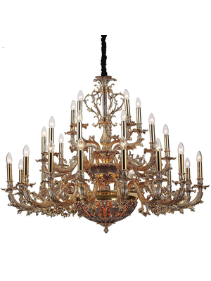 Подвесная люстра Lucia Tucci Firenze 1780.30.3 Antique Gold