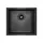 Мойка из нержавейки Paulmark Aller 48 Uni PM804844-GM вороненая сталь PVD 48 х 44 см