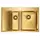 Мойка из нержавейки Paulmark Kroner 78/2SF PM227851-BGR брашированное золото 78 х 51 см Мойка из нержавейки Paulmark Kroner 78/2SF PM227851-BGR брашированное золото 78 х 51 см