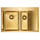 Мойка из нержавейки Paulmark Kroner 78/2SF PM227851-BGL брашированное золото 78 х 51 см Мойка из нержавейки Paulmark Kroner 78/2SF PM227851-BGL брашированное золото 78 х 51 см