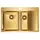 Мойка из нержавейки Paulmark Kroner 78/2SF PM227851-BGL брашированное золото 78 х 51 см Мойка из нержавейки Paulmark Kroner 78/2SF PM227851-BGL брашированное золото 78 х 51 см