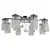 Потолочная люстра Arte Lamp Cascata A3028PL-8CC