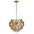 Подвесной светильник Crystal Lux Deseo SP6 D460 Gold