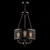 Подвесная люстра Freya Conte FR4166-PL-03C-BL, изображение 4