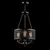 Подвесная люстра Freya Conte FR4166-PL-03C-BL, изображение 4