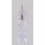 Подвесной светильник Crystal Lux Iris SP1 A Transparent, изображение 2