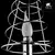 Бра Arte Lamp Cage A4320AP-1CC, изображение 2